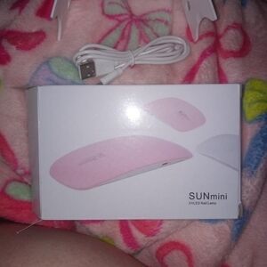 SUNmini UV/LED Nail Lamp in Pink